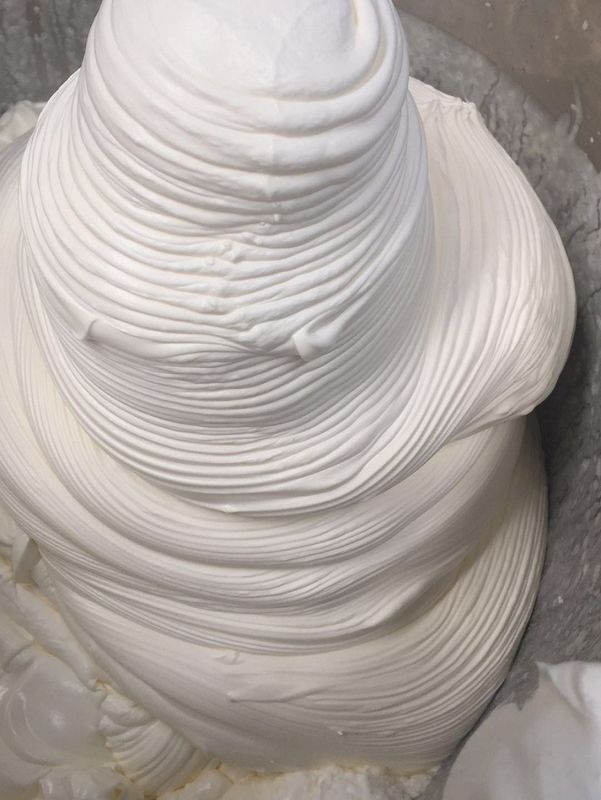150 - 400 kg/hr容量のPLCの制御システムのクリームのケーキねり粉のミキサー