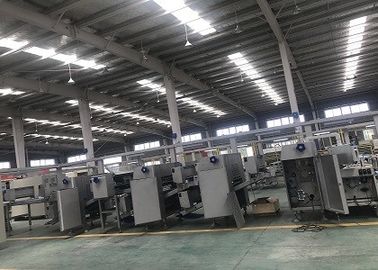 中国 まっすぐな空のクロワッサンのためのステンレス鋼のクロワッサンのラミネーション機械 工場